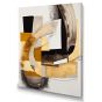 Glam Art Deco Abstract IV Wall