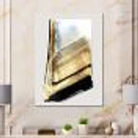 Black And Gold Cubic Expression XI Wall Art