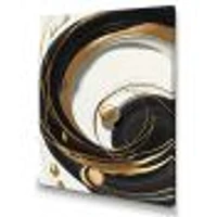 Gold Glamour Circle Wall Art