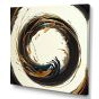 Gold Glamour Circle 1 Wall Art