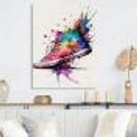 Multicolor Sneaker Shoe I Wall Art