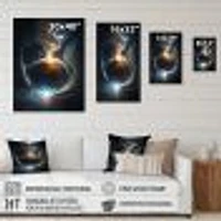 Deep Space Planet Fusion IV Wall Art