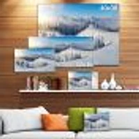 Toile « Winter Mountains Panorama