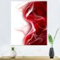 3D Fractal Abstract Design Canvas Art print