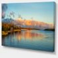 Autumn Sunset Panorama  Wall Art