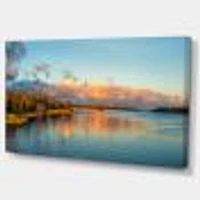 Autumn Sunset Panorama  Wall Art