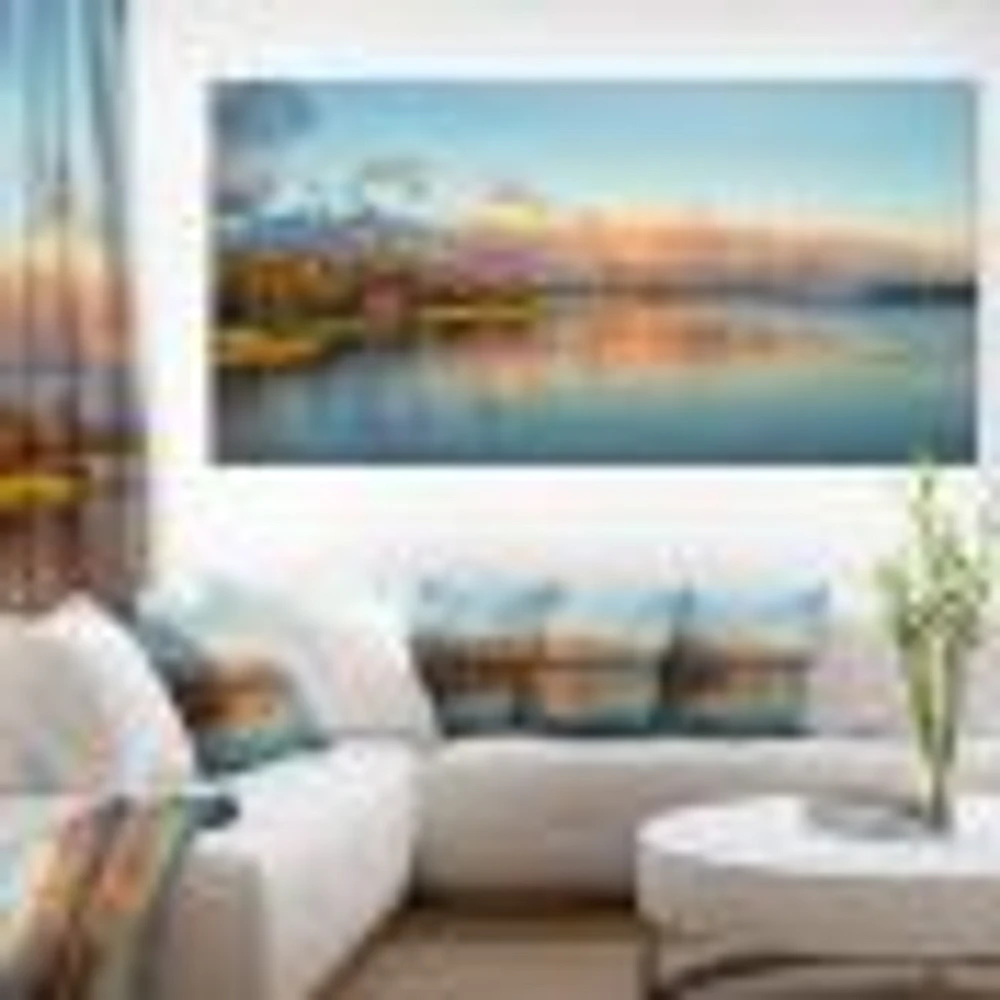 Autumn Sunset Panorama  Wall Art