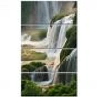 Detian Waterfall Canvas Wall Art Panels