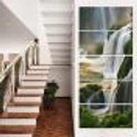 Detian Waterfall Canvas Wall Art Panels