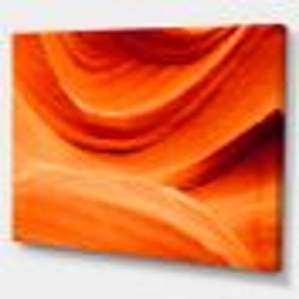 Antelope Canyon Orange Wall  Canvas Print