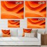 Antelope Canyon Orange Wall  Canvas Print