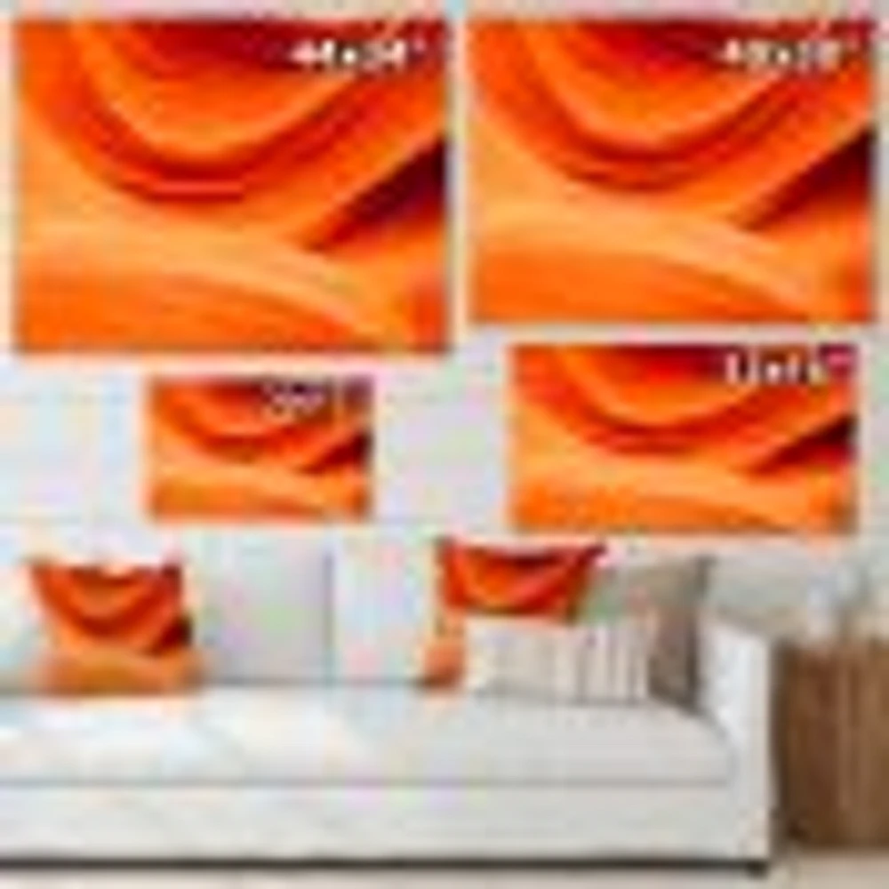 Antelope Canyon Orange Wall  Canvas Print