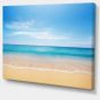 Calm Blue Sea and Sky  Wall Art