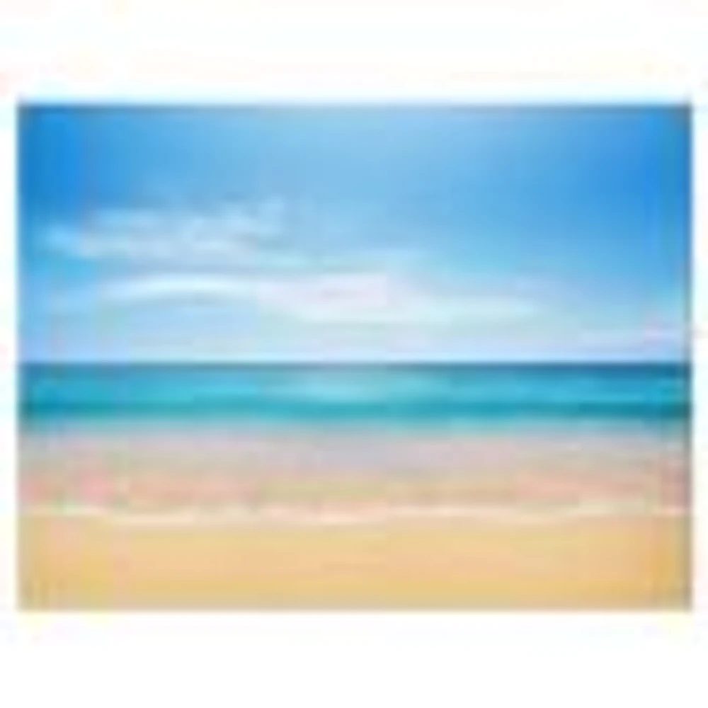 Calm Blue Sea and Sky  Wall Art