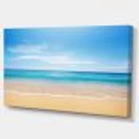 Calm Blue Sea and Sky  Wall Art