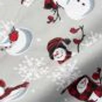 Snowman Ensemble de draps en flannelle