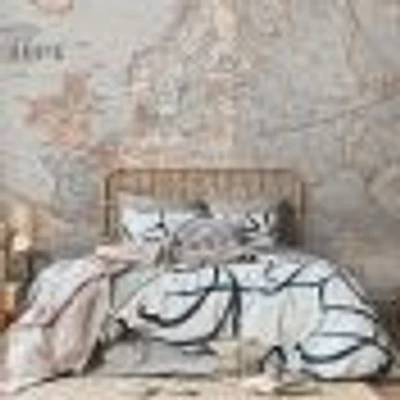 Standard Map of Europe Wallpaper Mural