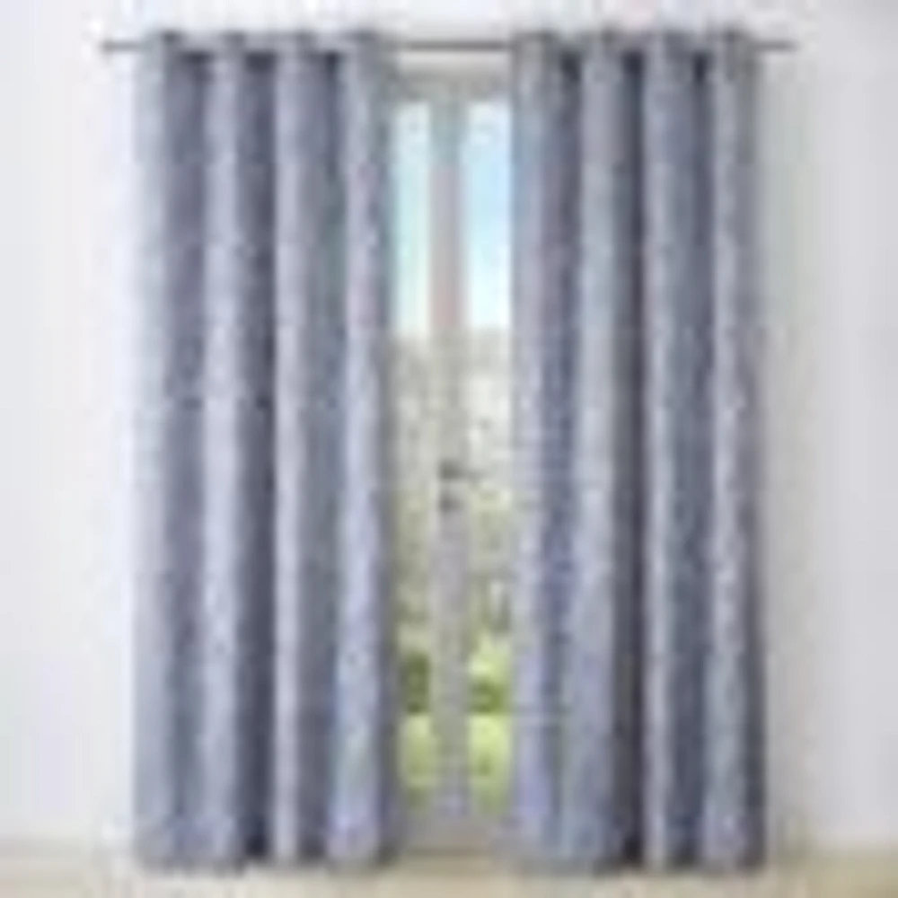 Storm Jacquard Grommet Curtain