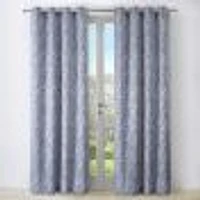 Storm Jacquard Grommet Curtain