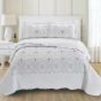 Swivel Damask Quilt Set