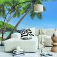 Tropical paradise at Maldives Wallpaper Mural