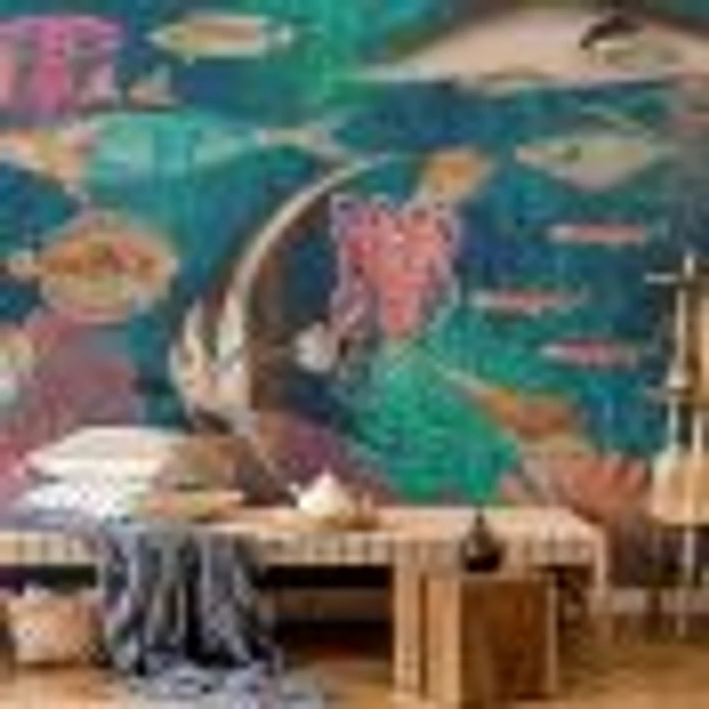 Underwater Sea World Wallpaper Mural