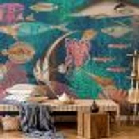 Underwater Sea World Wallpaper Mural