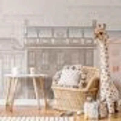 Vintage European Buildings 2 Wallpaper Mural