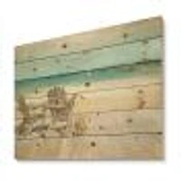 Seaside Morning no Window Wood Wall Art