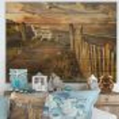 Dunes Sunset Wood Wall Art