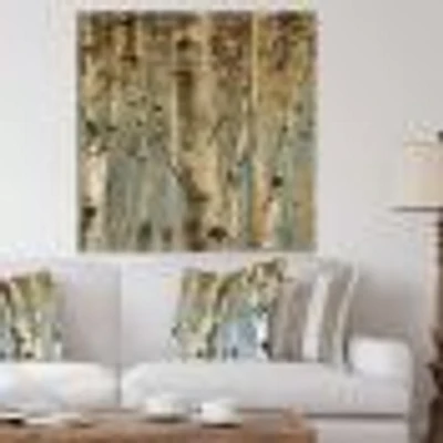 White Birch Forest Wood Wall Art