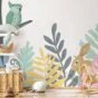 Wild Pastel Forest Wallpaper Mural