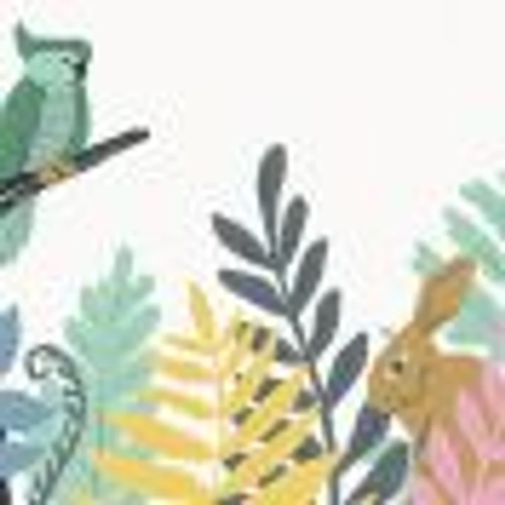 Wild Pastel Forest Wallpaper Mural