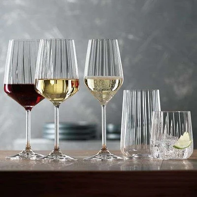 LifeStyle Set of 4 Champagne Flutes by Spiegelau