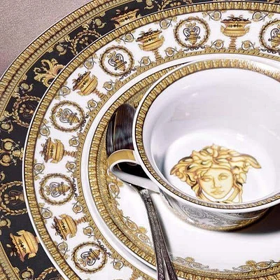 Versace I Love Baroque Espresso Cup & Saucer