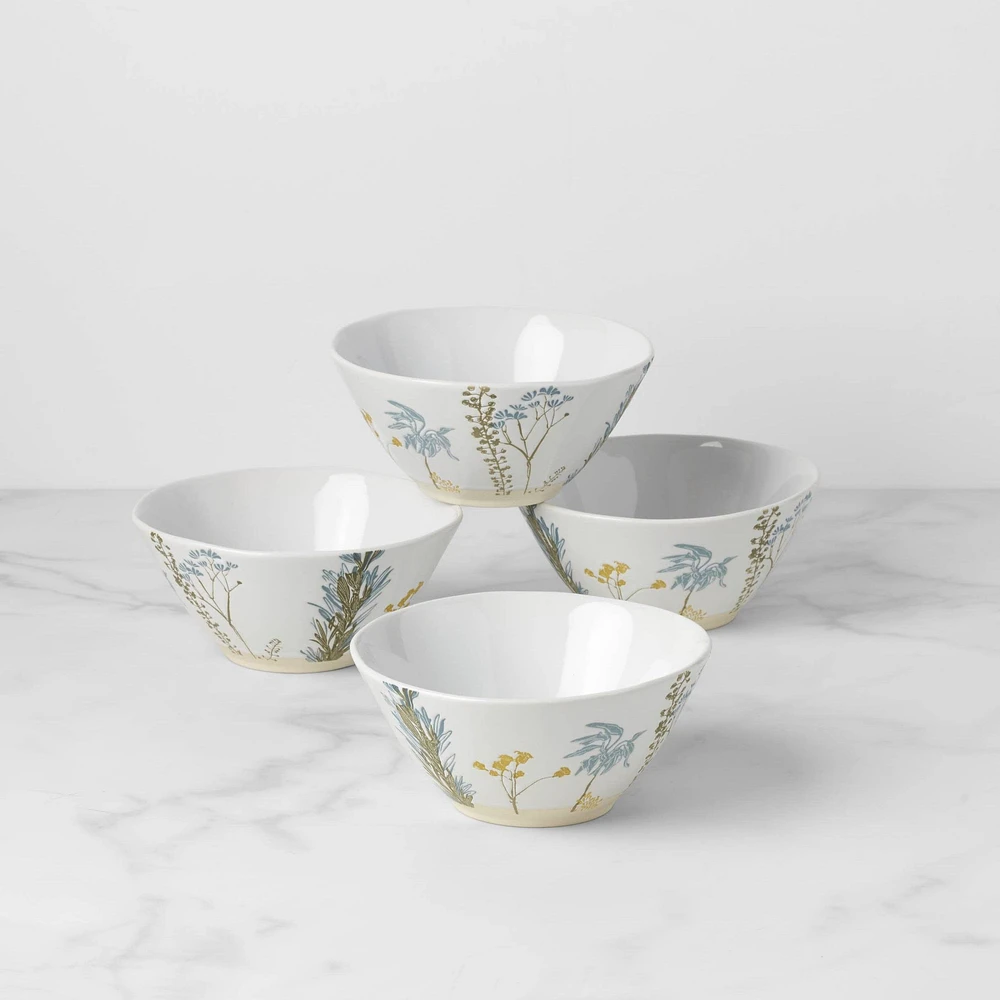 Wildflowers All Purpose Bowl by Lenox, Set of 4