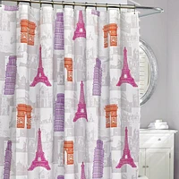 Lace Architecture Shower Curtain