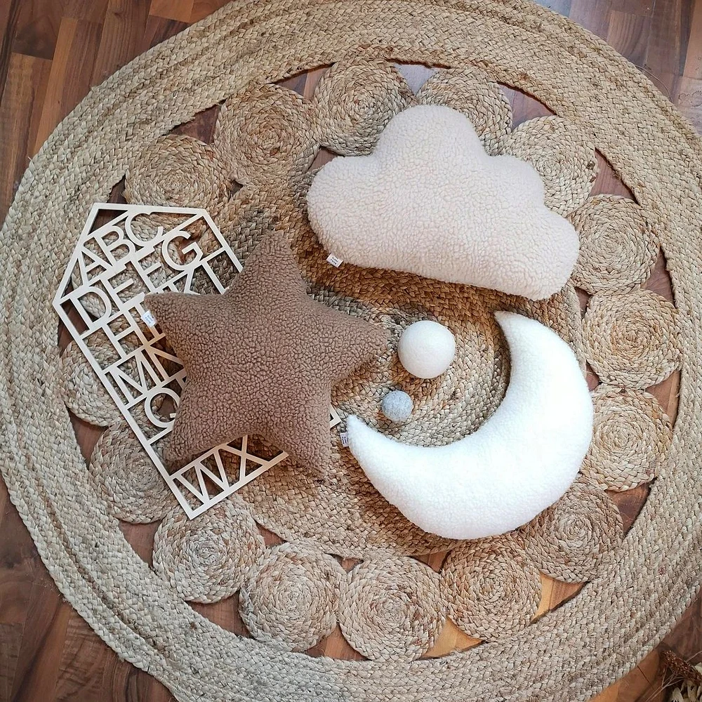 Star Pillow - Brown