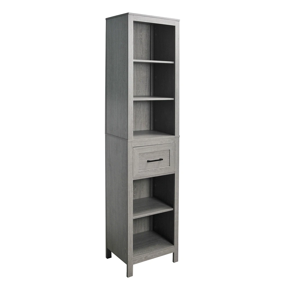 Armoire haute Margo - Gris