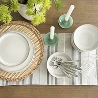 Brilliant Quartz Pure Dinnerware Set, 12 Pieces
