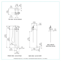 Iridian Bathtub Faucet