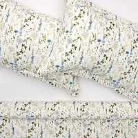 Meadow Flannel Duvet Cover Set