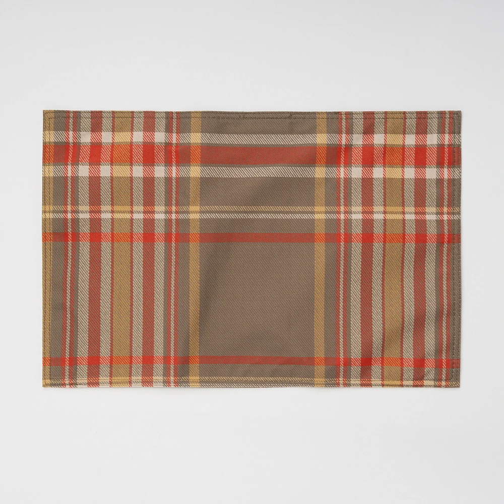 Pocono Plaid Placemat