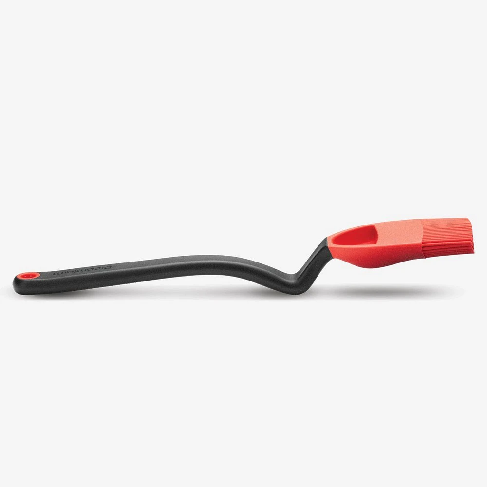 Pinceau « Brizzle » rouge en silicone par Dreamfarm - 29,9 cm