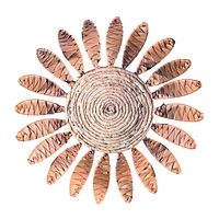Rattan Flower Wall Decor