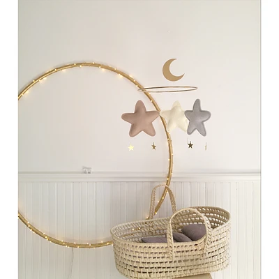 Star Mobile - Grey, Cream & Taupe