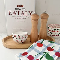 Abbott Small Round Bowl with Cherry Motif 