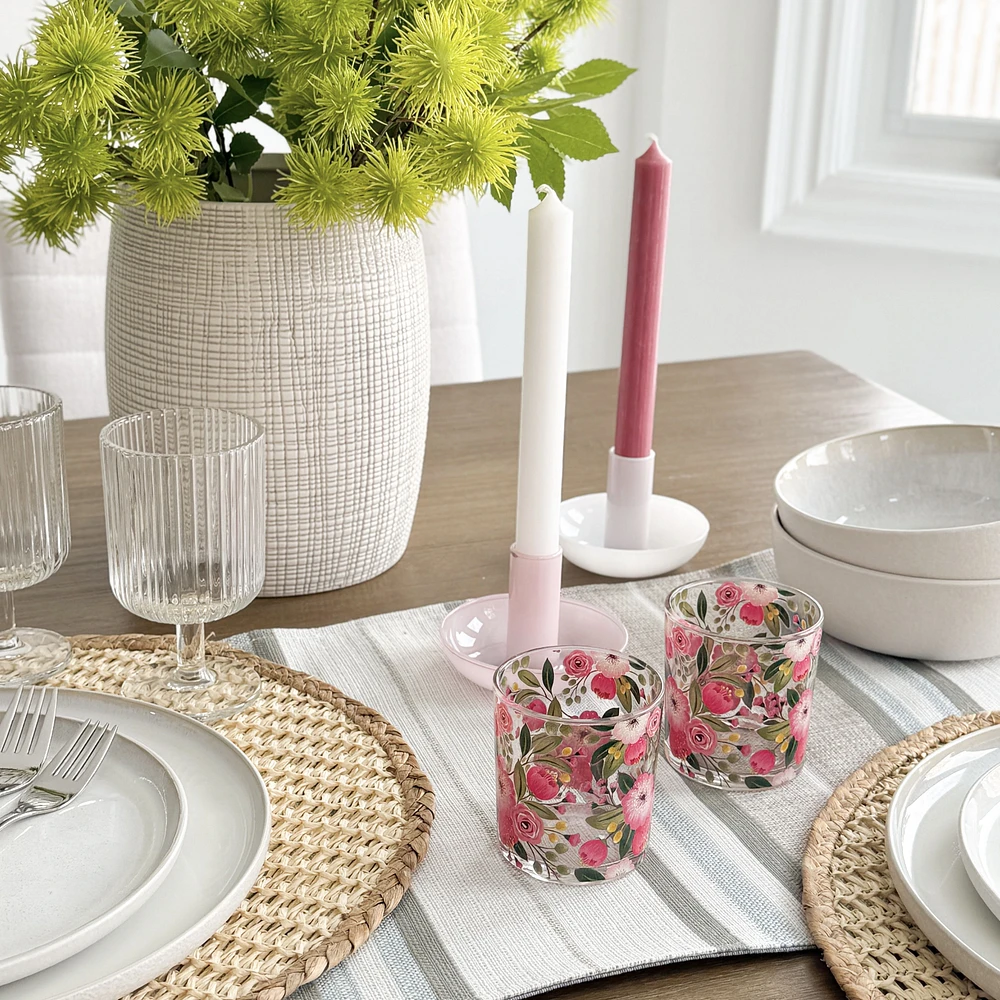 Abbott Pastel Florals Votive, Assorted