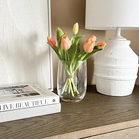 David Shaw Florist Hurricane Vase, 18cm 