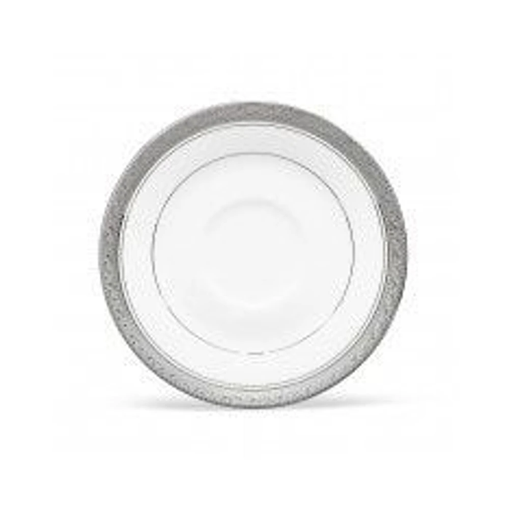 Crestwood Platinum Saucer by Noritake